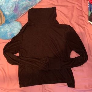 black turtle neck from Aeropostale, size medium $4